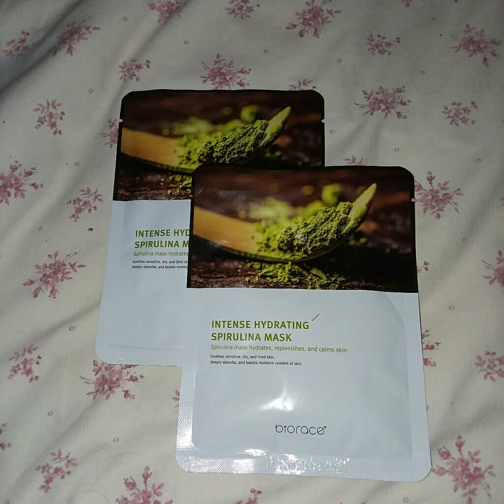 Intense Hydrating Spirulina Maskes~ Biorace